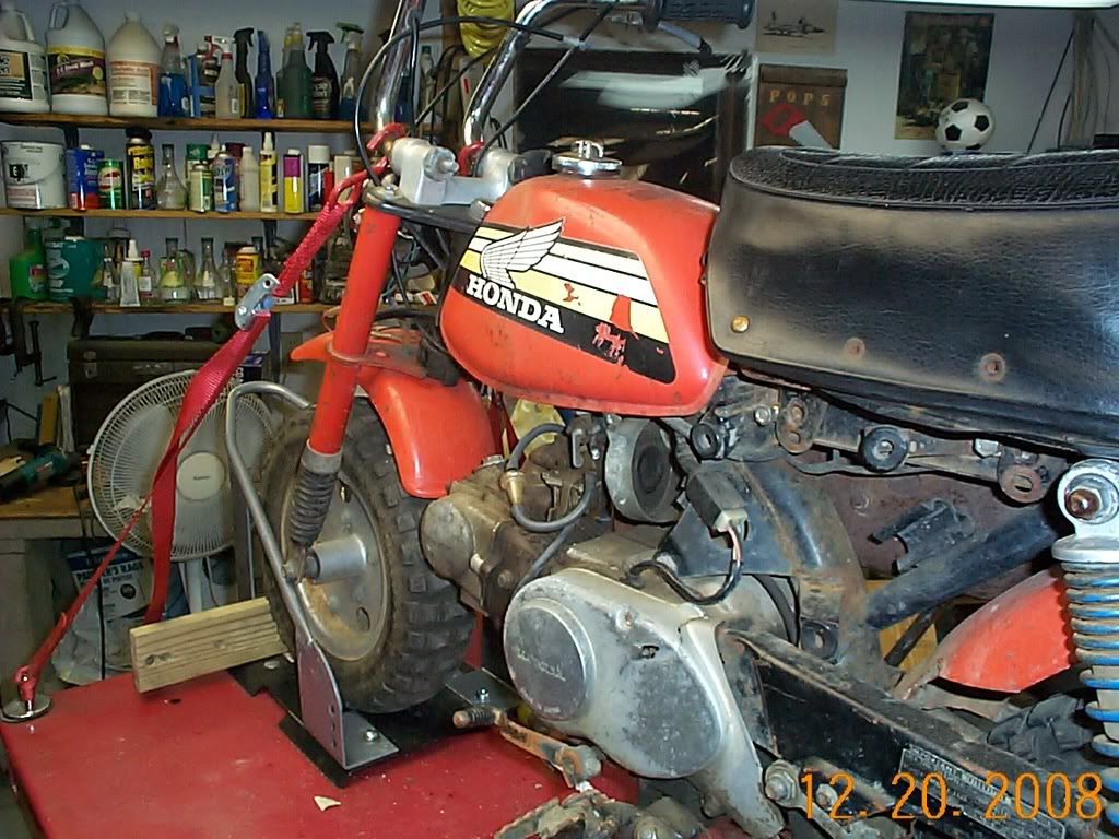 1978 honda z50 budget rebuild Wrist Twisters
